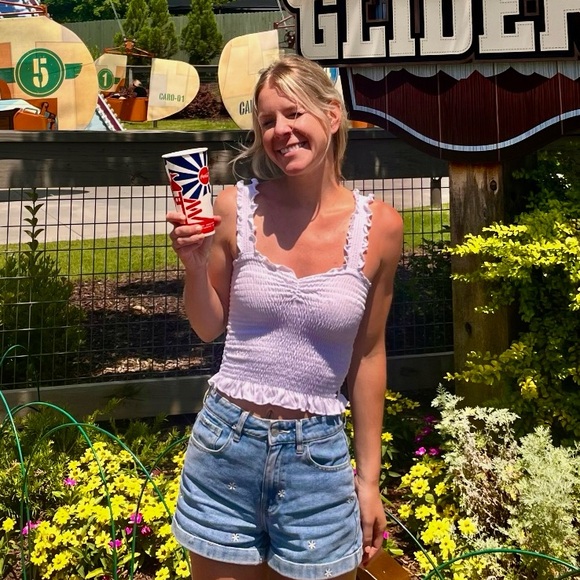 Roxy ruched top small - Picture 1 of 1